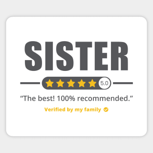 Five Stars Sister v2 Sticker